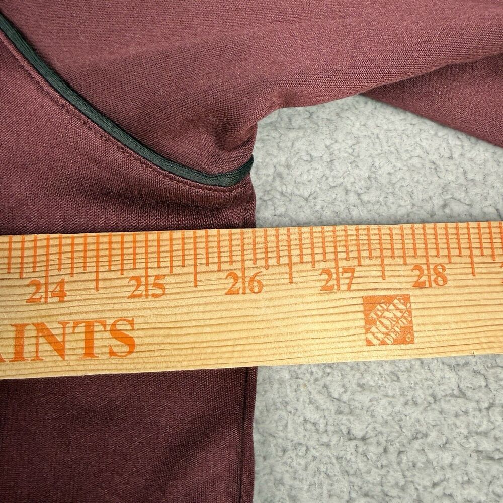 TPC Myrtle Beach Shirt Mens XL Maroon Adidas ClimaWarm Golf Polo Long Sleeve - Picture 8 of 11